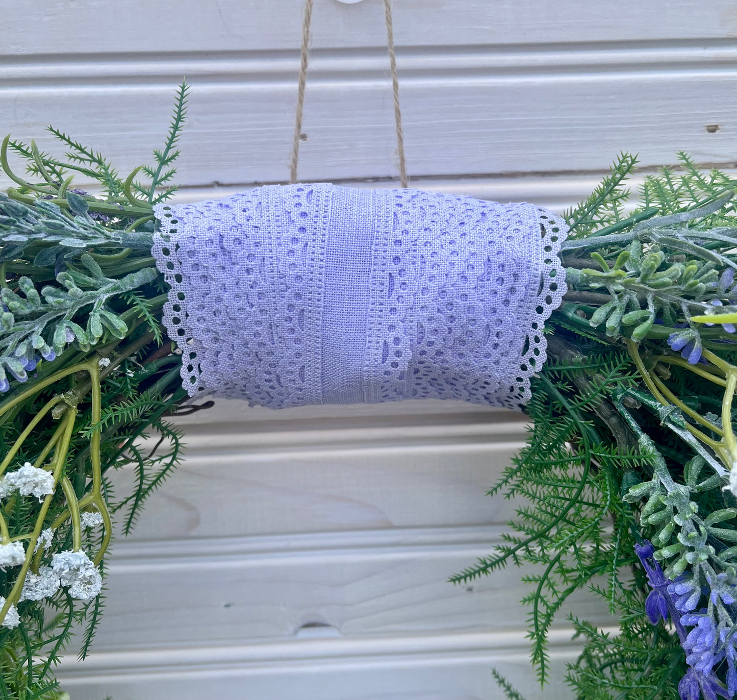 Lavender Cascading Wreath