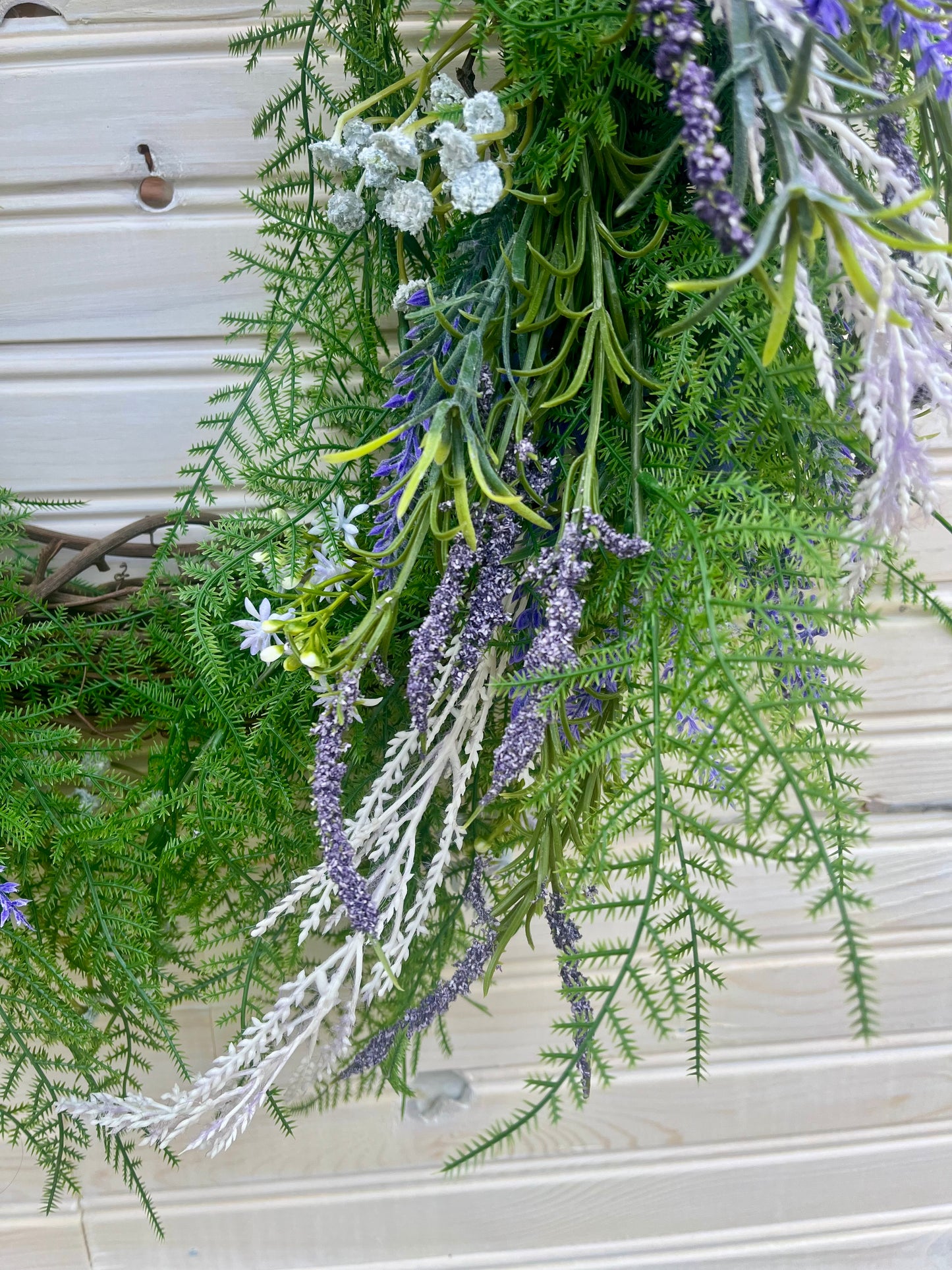 Lavender Cascading Wreath