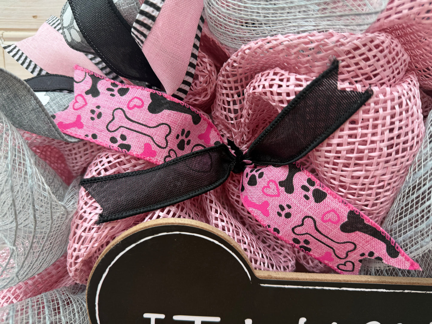 Dog Lovers wreath - It wasn't me