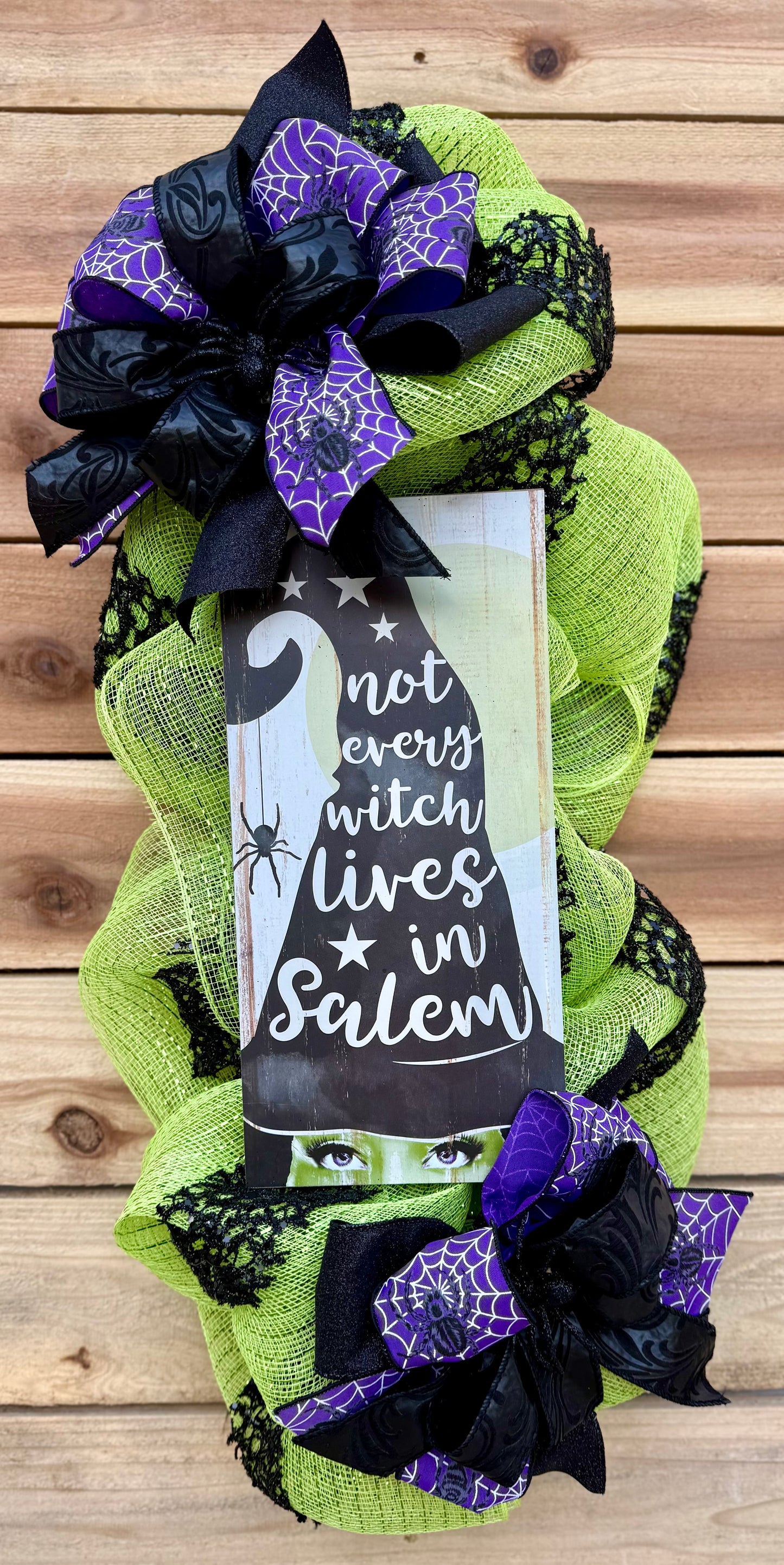 Halloween Witch Swag | Spooky Door & Wall Decoration