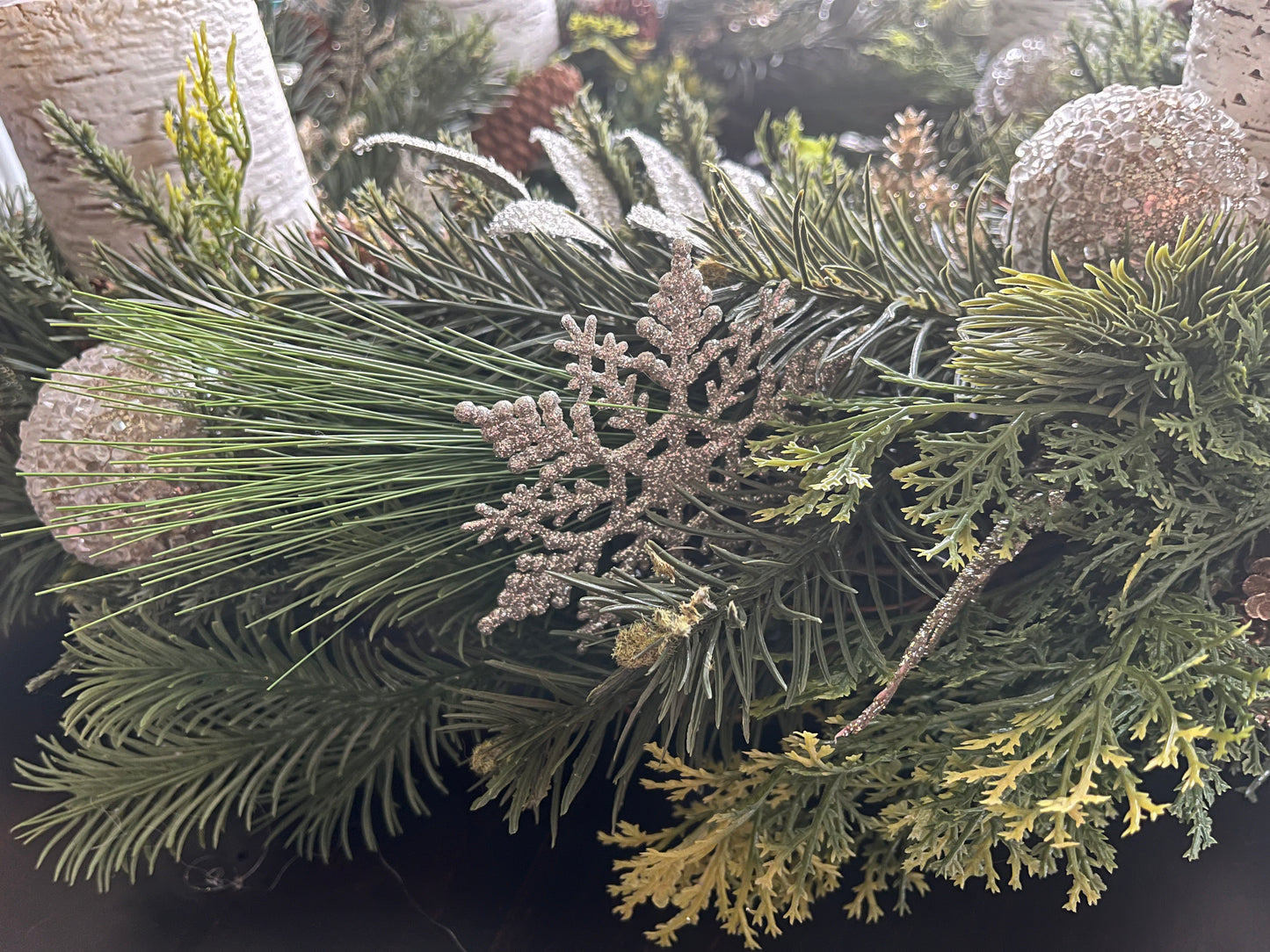 Elegant Christmas Advent Wreath