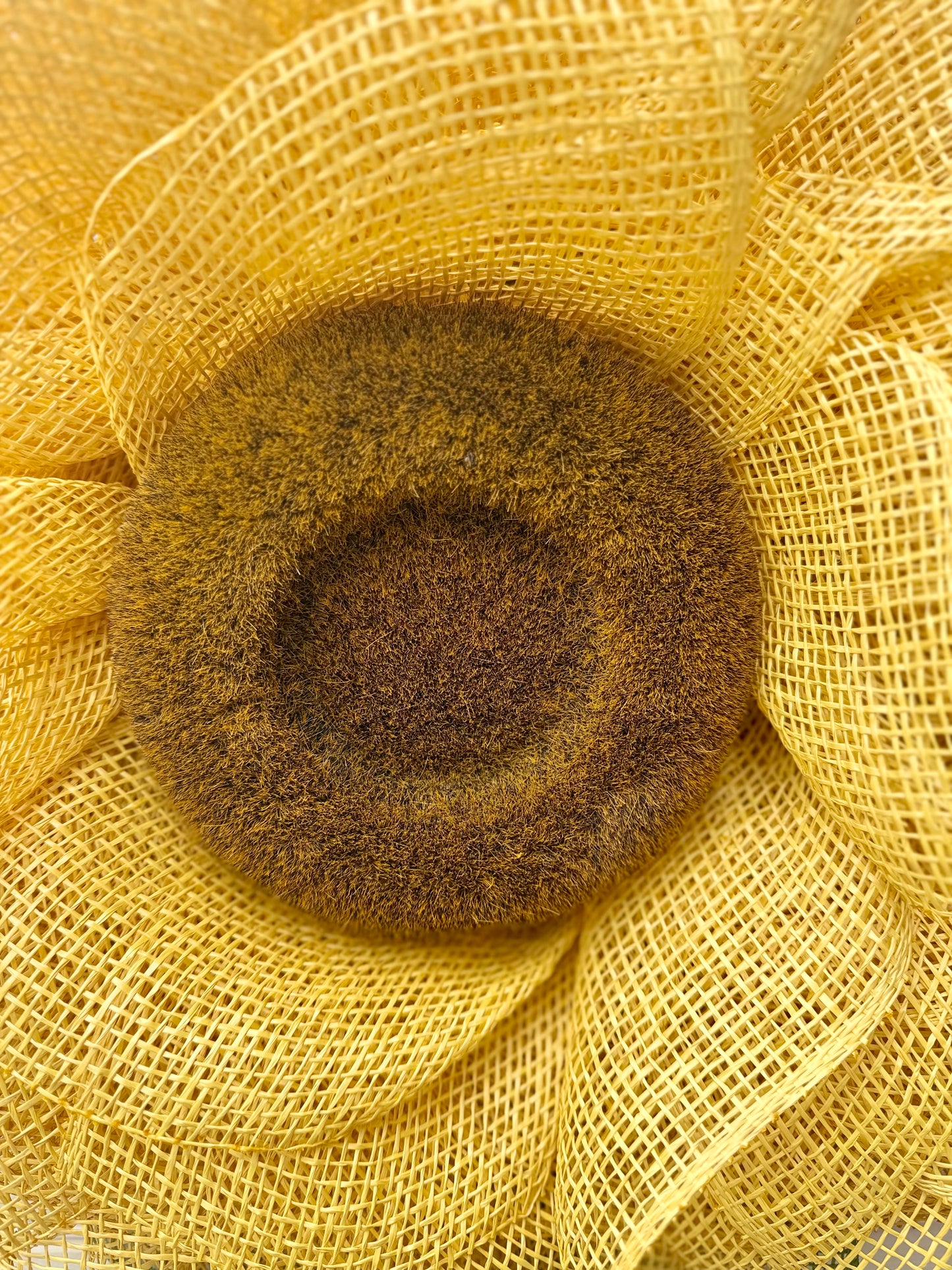 Sunflower Deco Mesh Wreath | All Season Burlap Wreath | Summer & Fall Door Decor