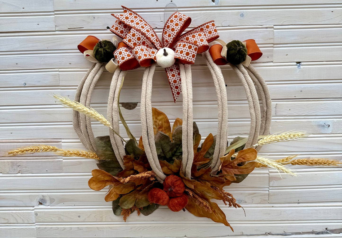 Pumpkin Door Hanger