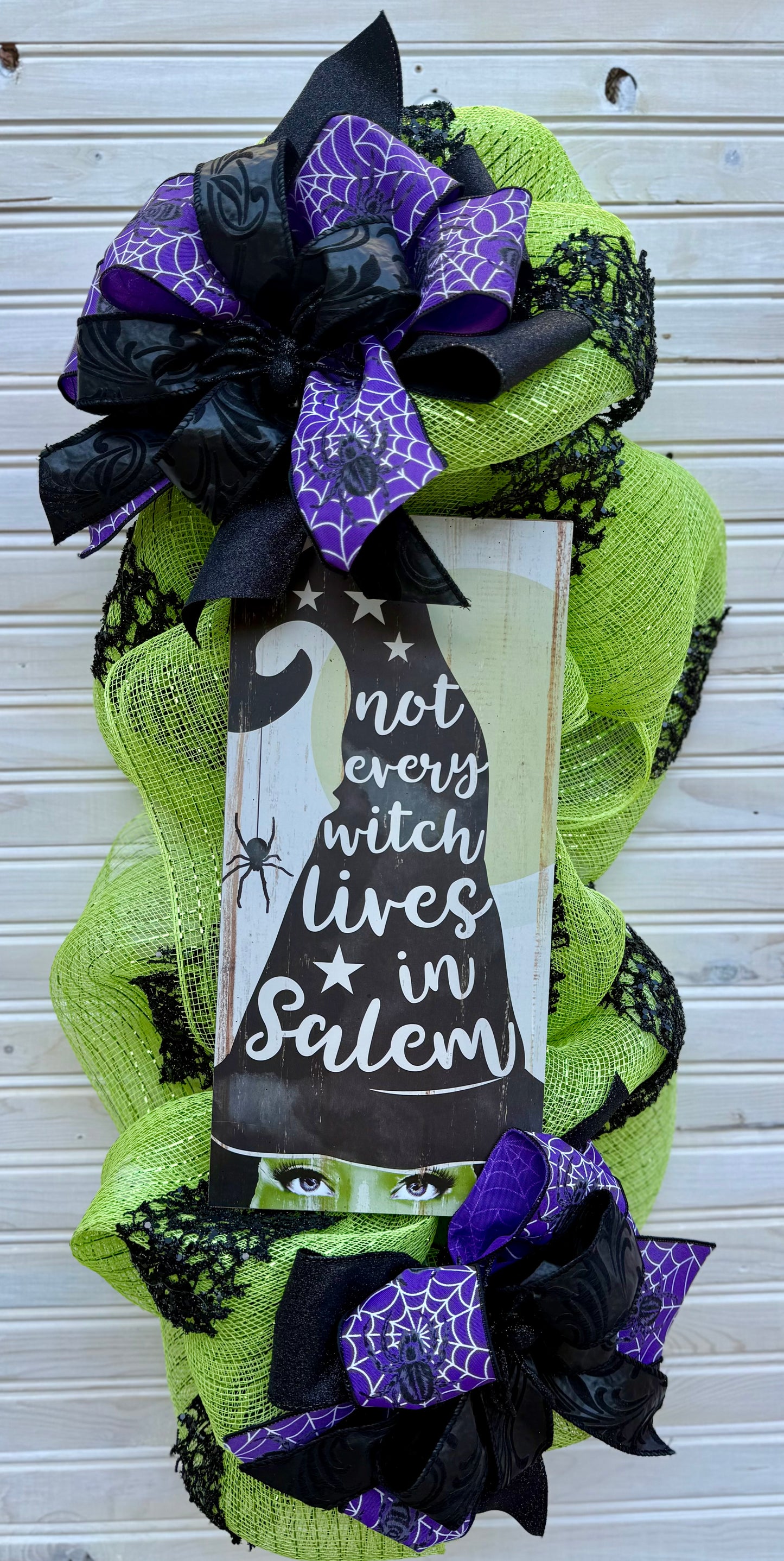 Halloween Witch Swag | Spooky Door & Wall Decoration