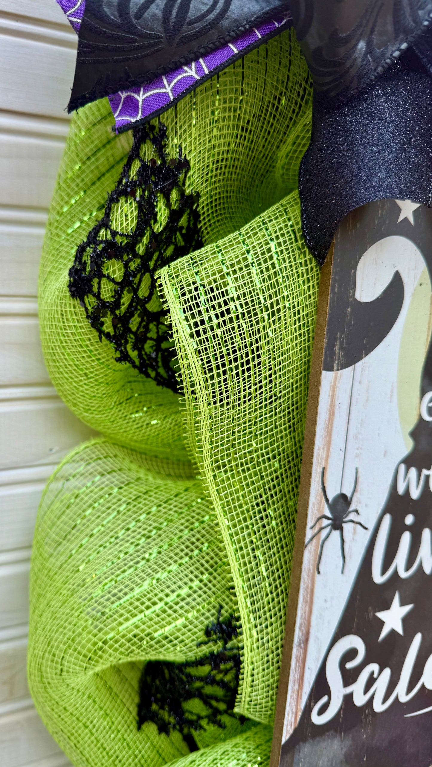 Halloween Witch Swag | Spooky Door & Wall Decoration