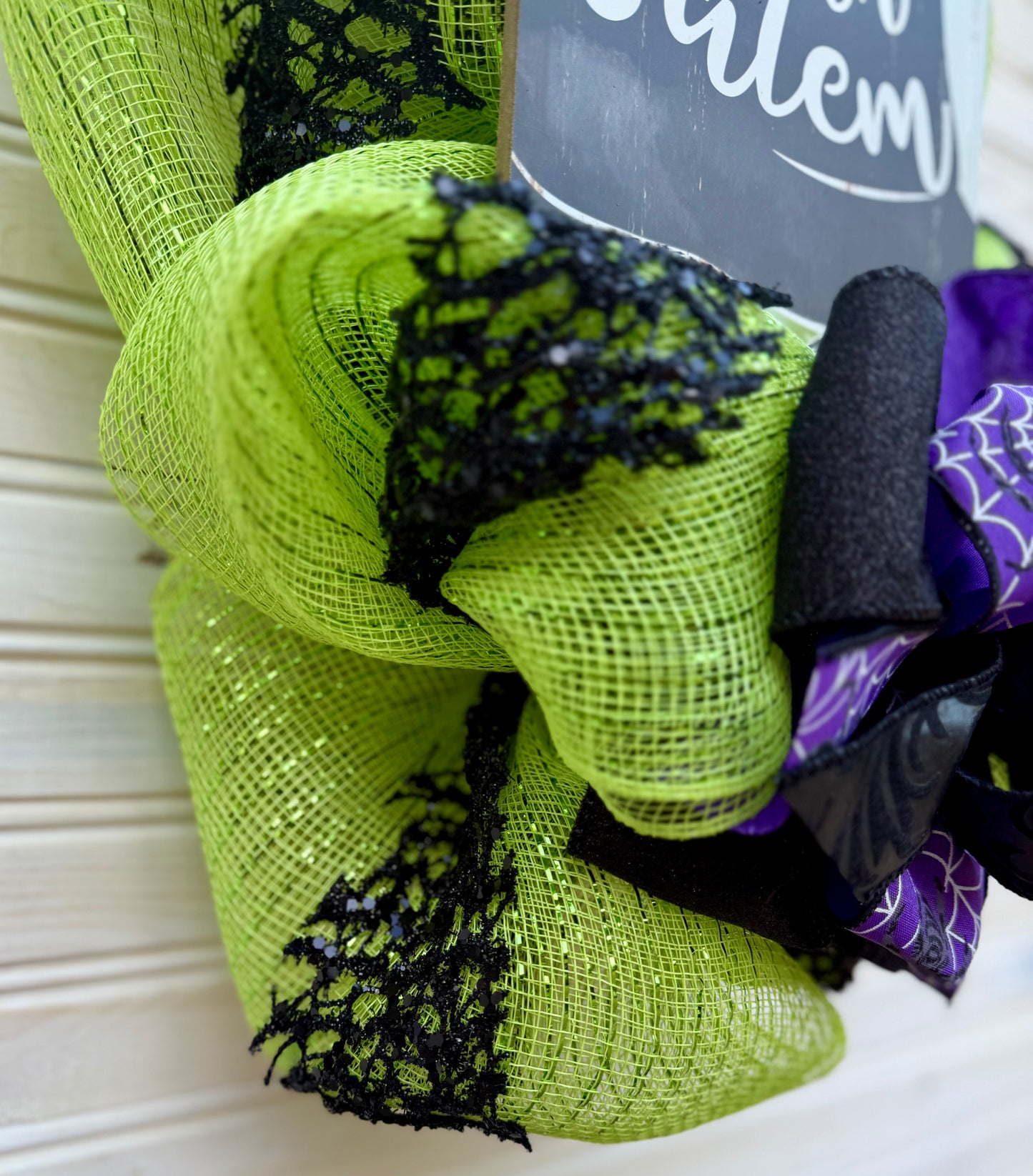 Halloween Witch Swag | Spooky Door & Wall Decoration