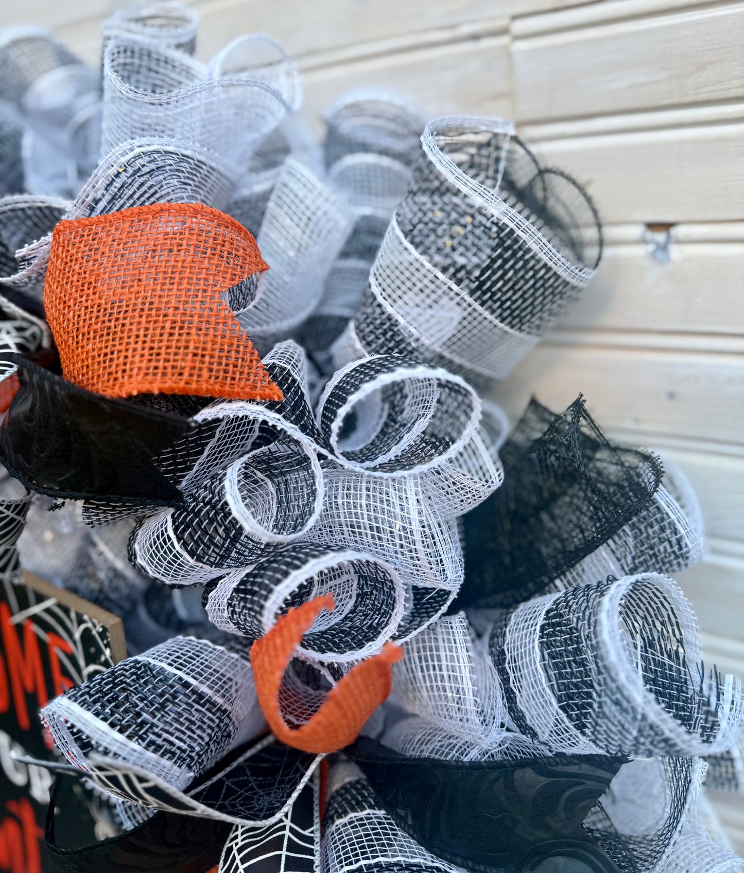 Welcome to Our Haunted House Halloween Wreath