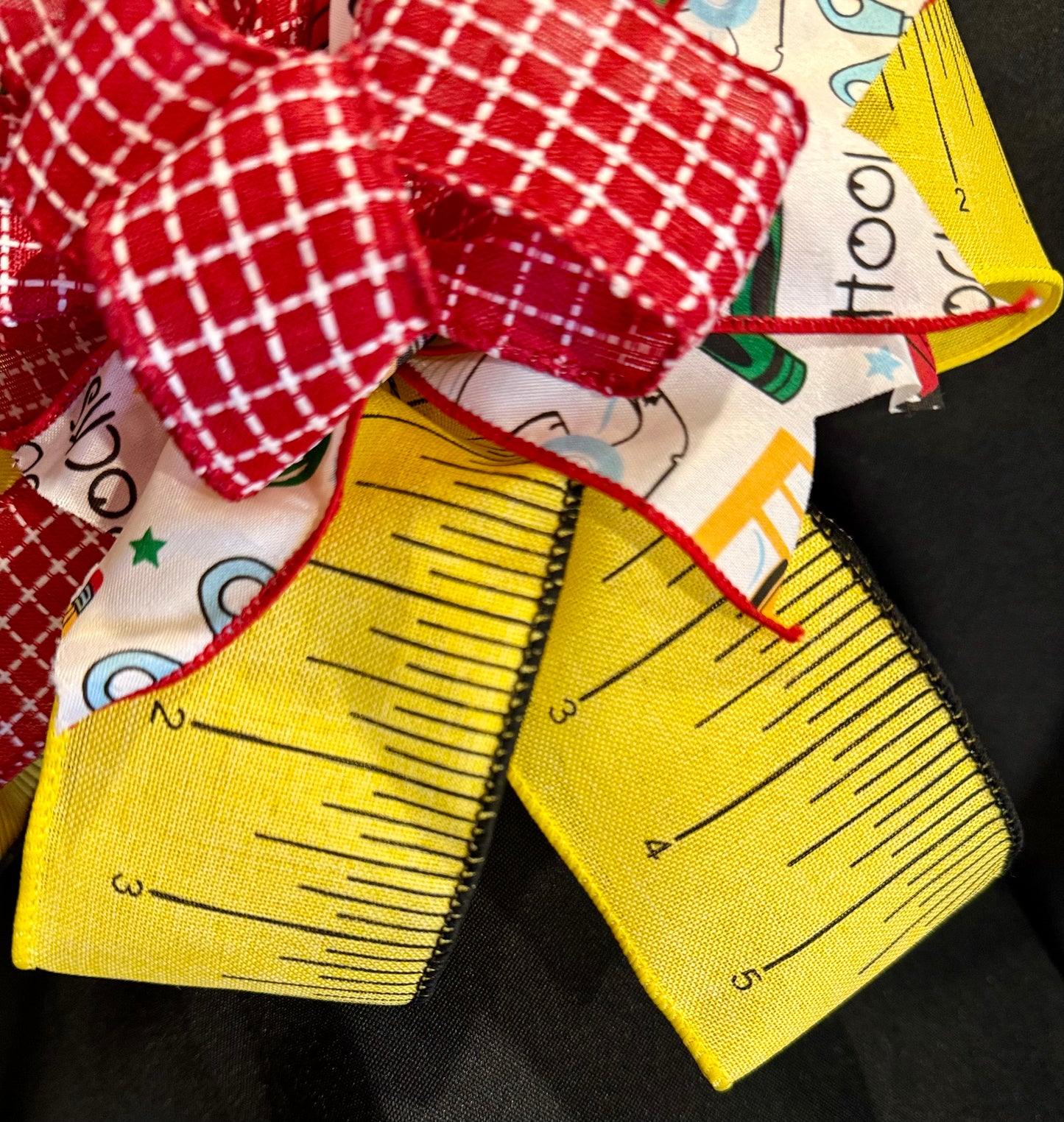 Teacher Appreciation Layered Ribbon Bow