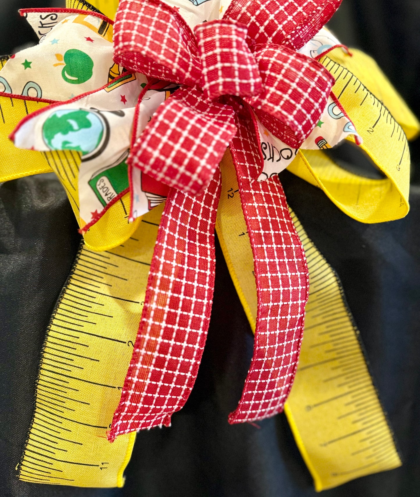 Teacher Appreciation Layered Ribbon Bow