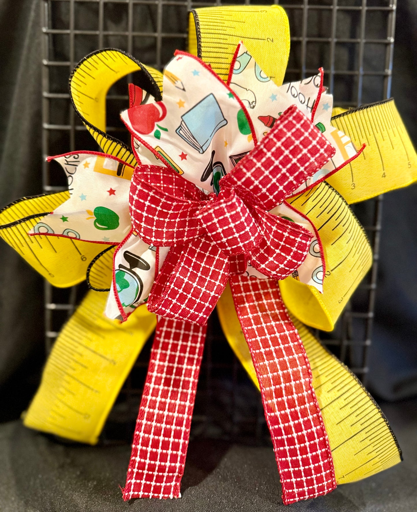 Teacher Appreciation Layered Ribbon Bow