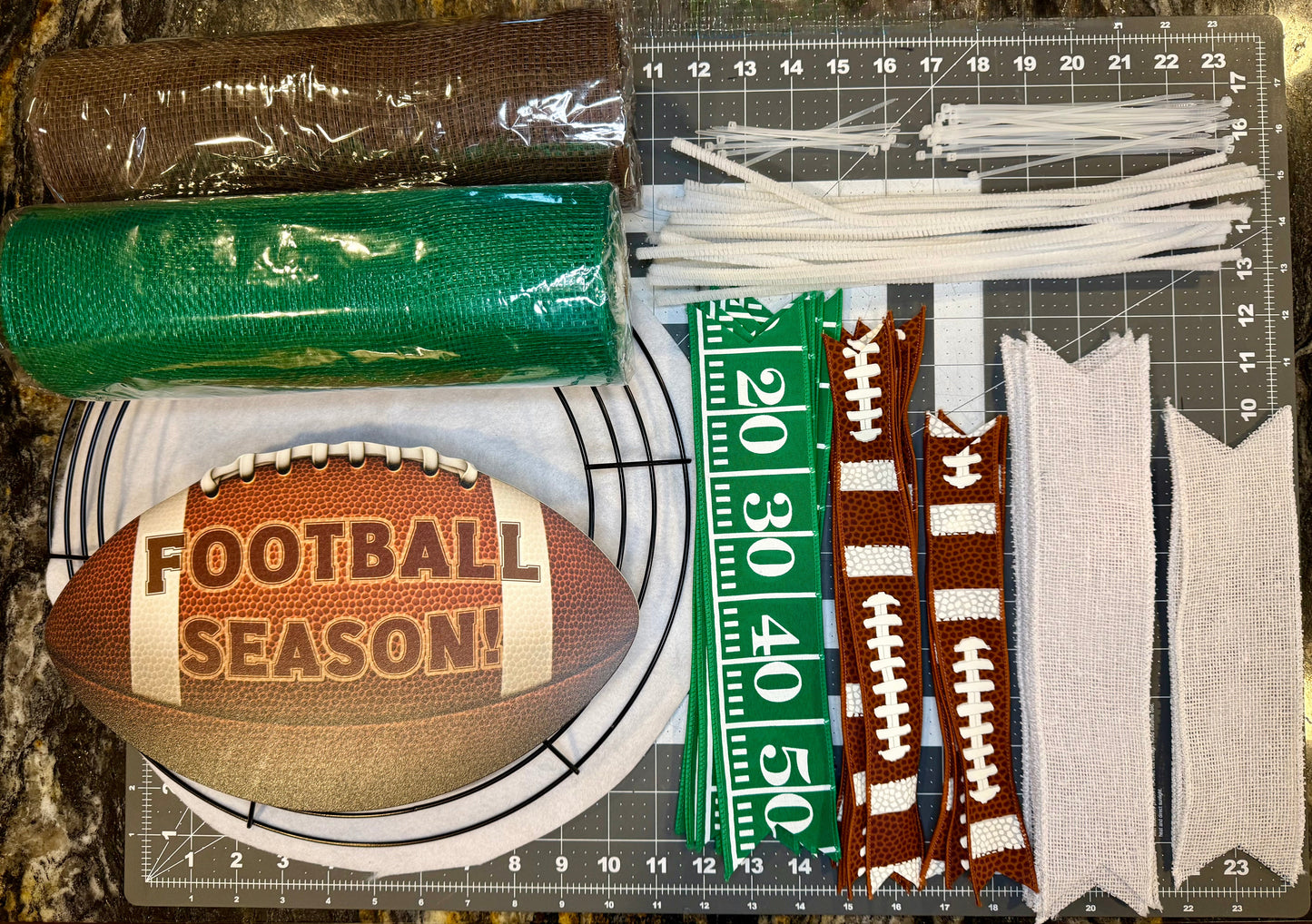 DIY Football Season Wreath Kit